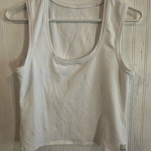 Vuori, White Tank Top